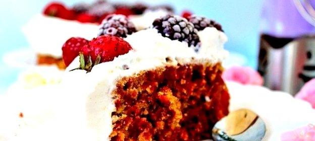 Свекольный кекс с имбирем