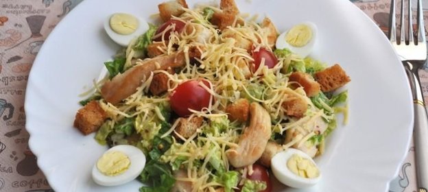 Цезарь с пекинской капустой