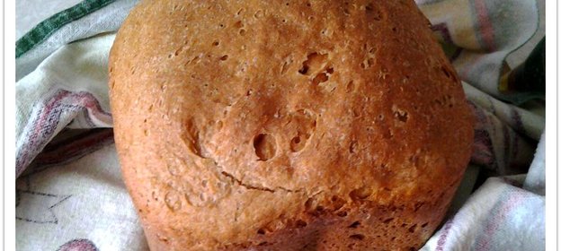 Ржано-пшеничный хлеб в хлебопечке