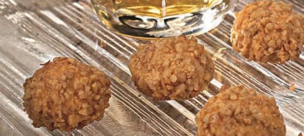 Сырное печенье с грецкими орехами