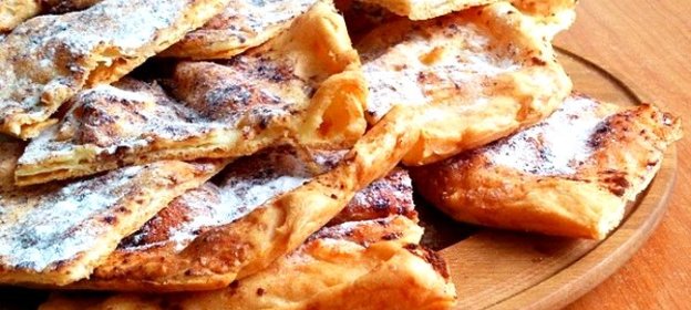 Лепешки на заварном тесте