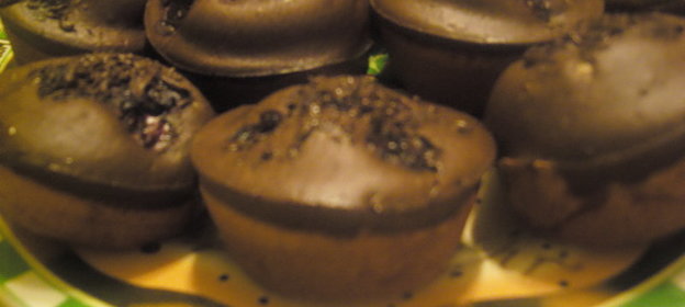 Кекс с вишней