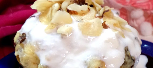 Творожно- медовая запеканка за 2 минуты!