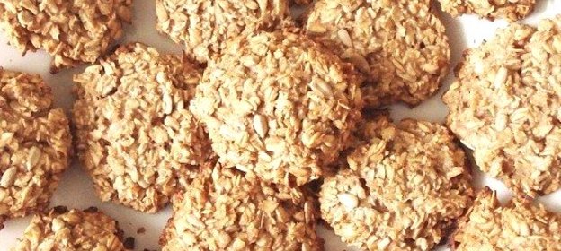 Овсяное печенье с медом на кефире