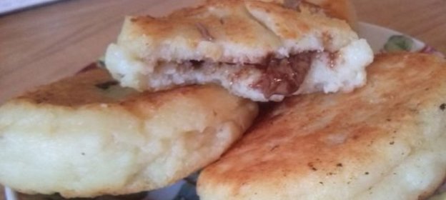 Сырники с шоколадной начинкой