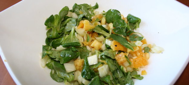 Салат с фенхелем и апельсином