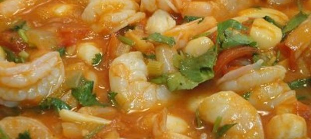 Соус с Помидорами,так-же Креветками и Гребешками ! ! !