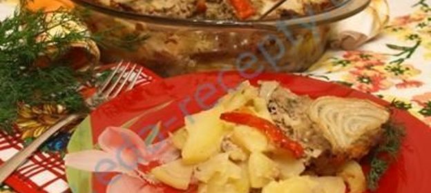 Тавая - картофельная запеканка с фаршем