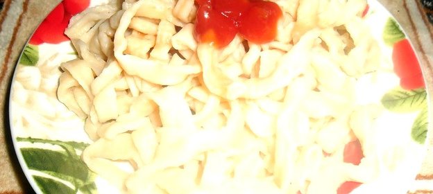 Вкусная домашняя лапша