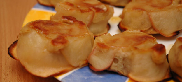 Кексы яблочные