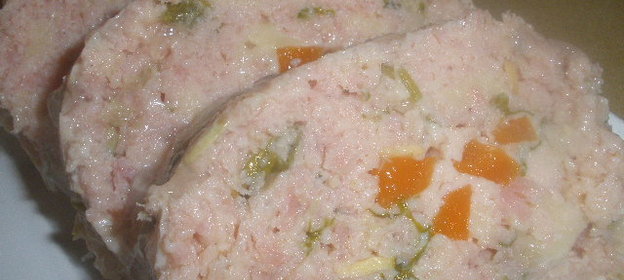 Мясной хлеб из ветчины