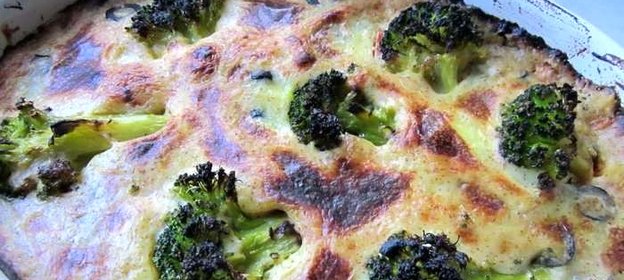 Постная запеканка