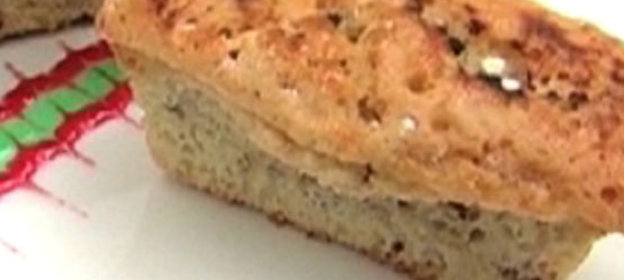 Кексы с грецкими орехами (а-ля французские тосты)