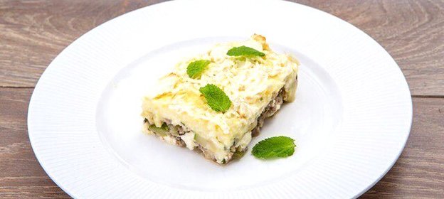 Запеканка аши по‑гречески