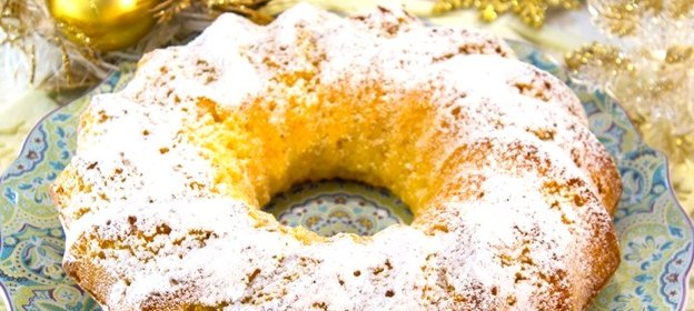 Кекс «Снежинка»