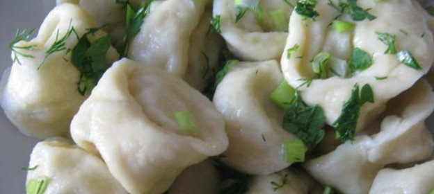 Рыбные пельмени