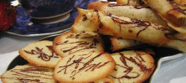 Печенье-трубочки,нежные и хрустящие