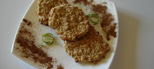 Овсяное печенье с фруктами