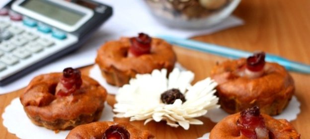 Кексы на кетчупе