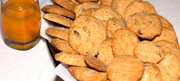 Мягкое овсяное печенье