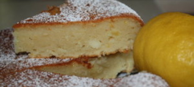 Творожно-лимонный кекс