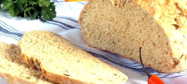 Бездрожжевой хлеб