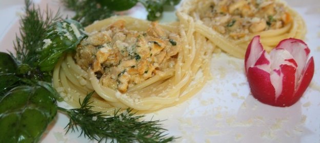 Нежная макаронная восьмерка Весеннее настроение