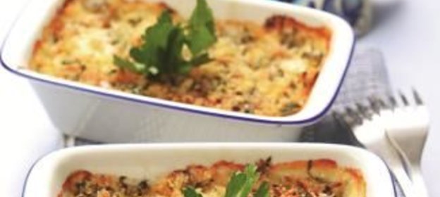 Куриная запеканка с брокколи