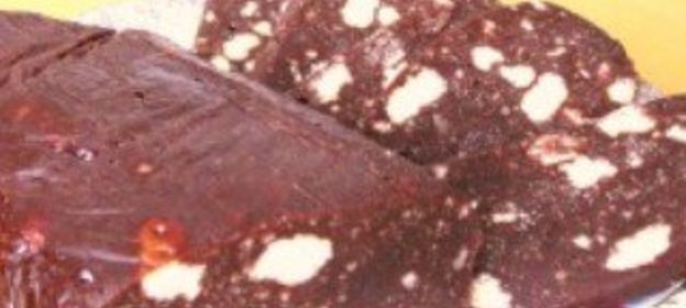 Шоколадная колбаска