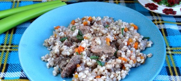 Гречка с говядиной в мультиварке