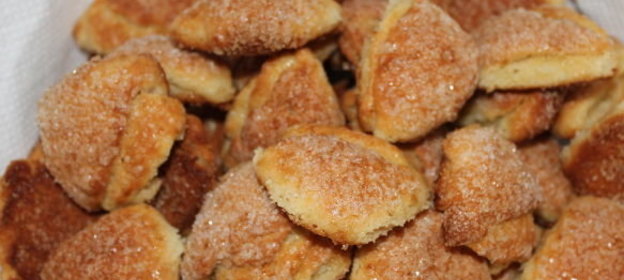 Творожное печенье