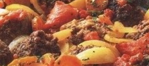 Мясные фрикадельки в томатном соусе