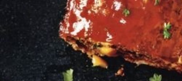 Мясной хлеб с сыром