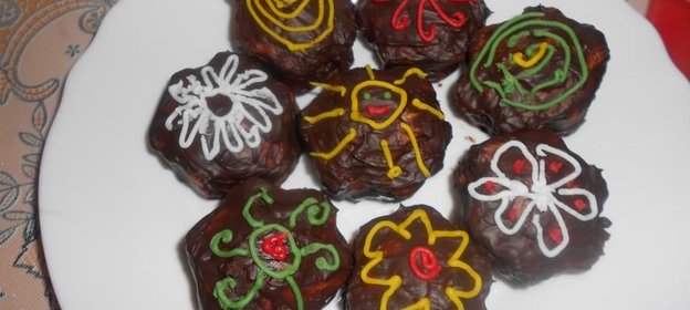 Шоколадно-медовые пряники