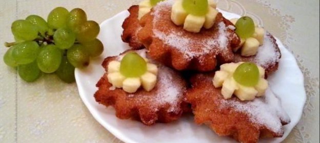 Полезные овсяно-банановые кексики