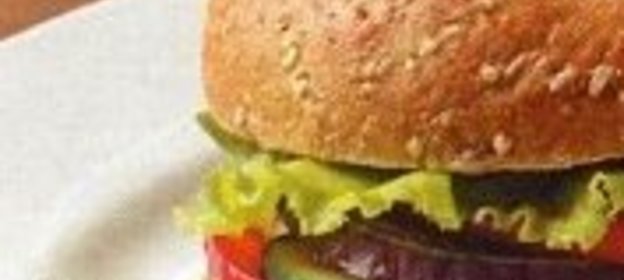 Бургеры со свежими овощами