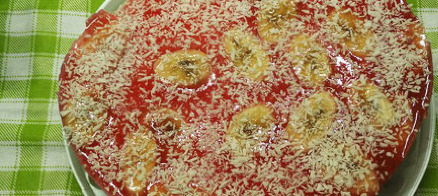 Йогуртово-желейный торт