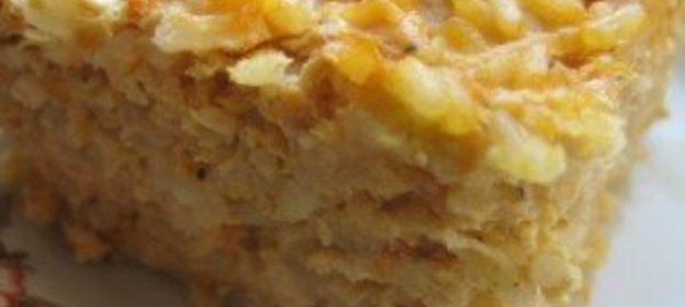 Голубливая запеканка)