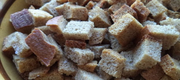 Сухарики из хлеба