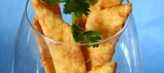 Острое сырное печенье