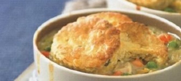 Порционная запеканка с печеньем