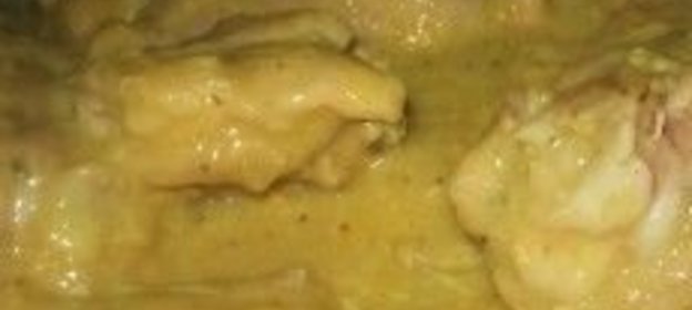 Запеканка из яблок с печеньем