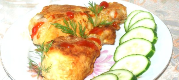 Куриные ножки в кляре