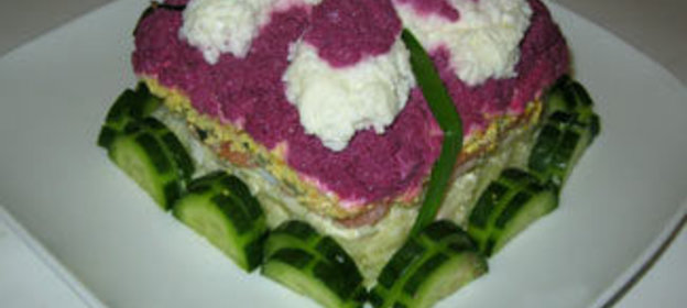 Салат Нежный ирис