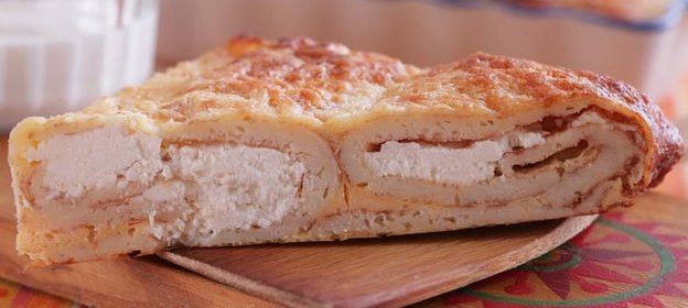 Блинная запеканка