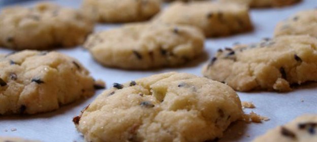 Итальянское печенье фролини с лавандой