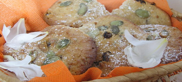 Овсяно-медовое печенье с бананом