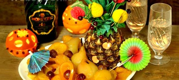 Фруктовый десерт «Новый год наоборот»