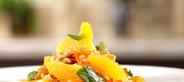 Марокканский салат с морковью и апельсинами