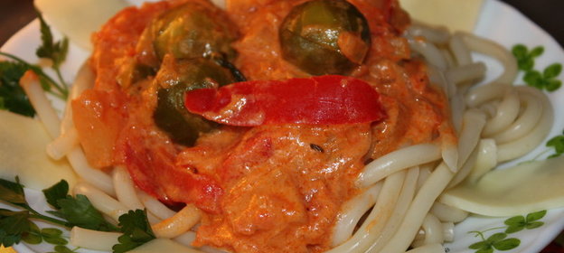 Вкусные макароны